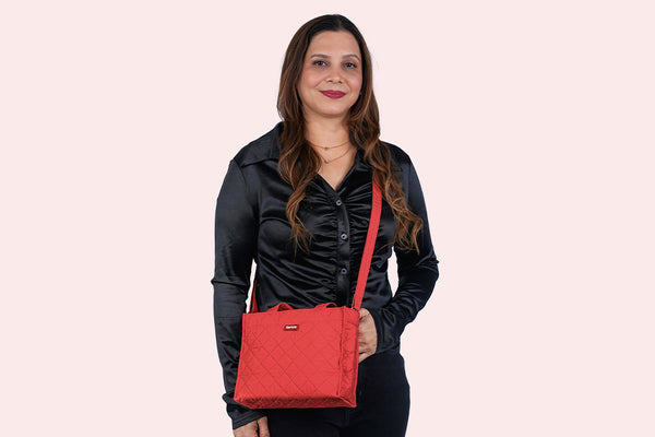 On The Go Sling - Scarlet