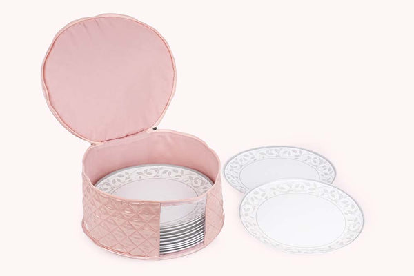 Plate Organiser –Champagne Pink (Dinner Plate Size)