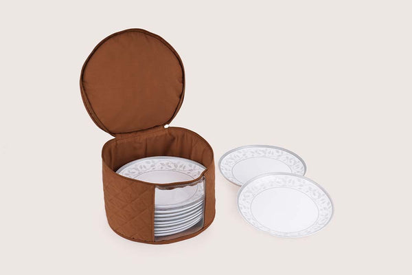 Plate Organiser – Chocolate (Quarter Plate Size)