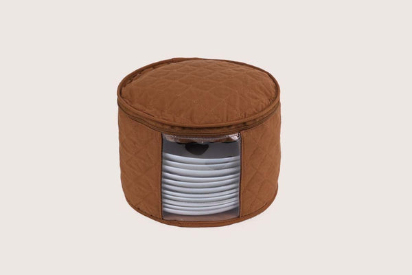 Plate Organiser – Chocolate (Quarter Plate Size)