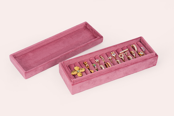 Ring box (small) - Old Rose