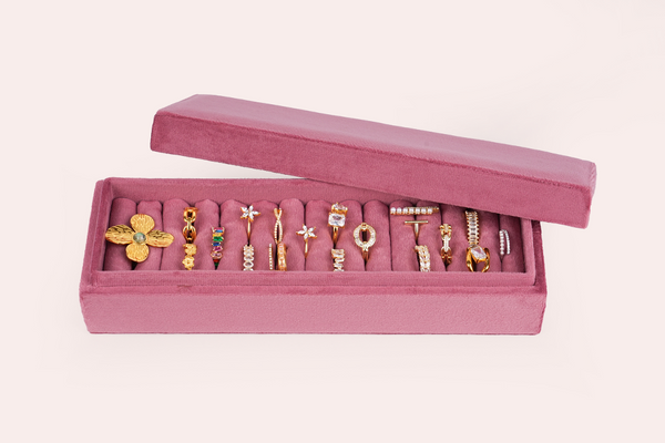 Ring box (small) - Old Rose