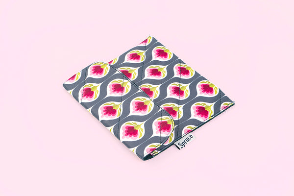 Sanitary Napkin Pouch - Purple Bloom