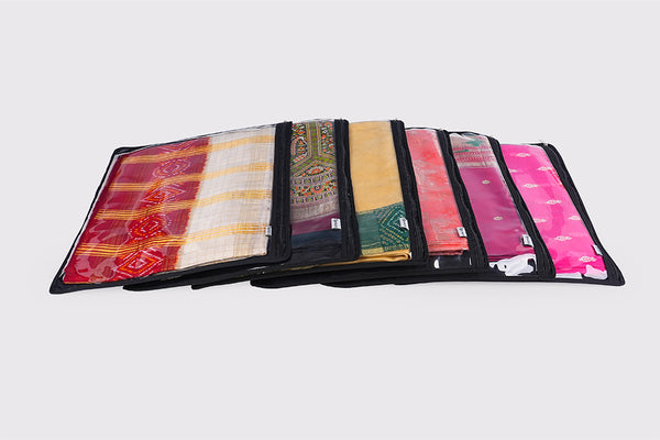 Saree/ Dress Cover (6 Sleeves) – Charcoal