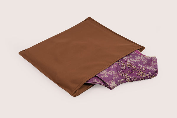 Saree/ Dress Cover (6 Sleeves) – Chocolate
