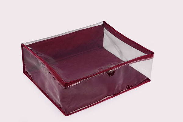 Saree/ Dress Cover (6 Sleeves) – Crimson