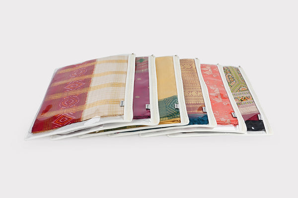 Saree/ Dress Cover (6 Sleeves) – Pearl