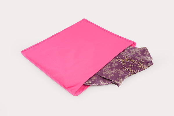 Saree/ Dress Cover (6 Sleeves) – Rose milk