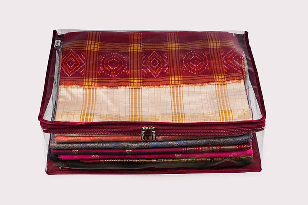 Saree/ Dress Cover – Crimson