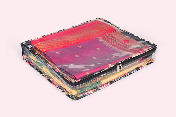 Saree/ Dress Cover (Medium) – Floral Dream