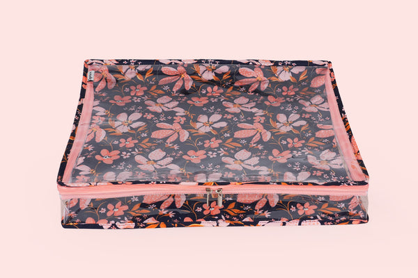 Saree/ Dress Cover ( Medium) – Peach petals
