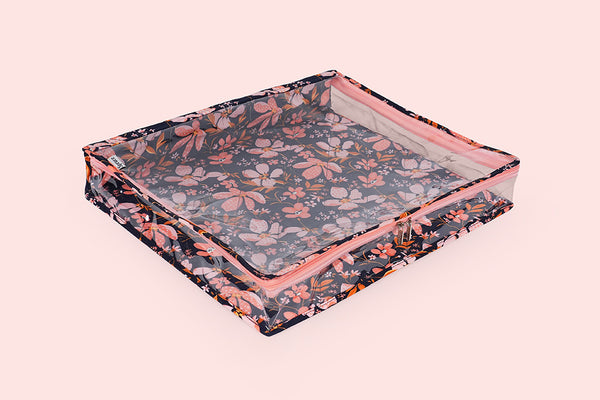 Saree/ Dress Cover ( Medium) – Peach petals