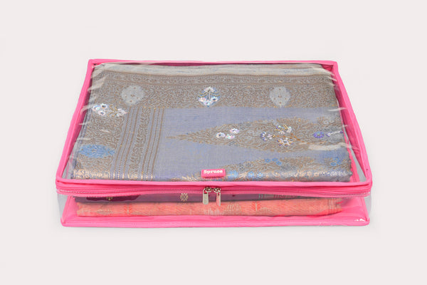 Saree/ Dress Cover ( Medium ) – Rose milk