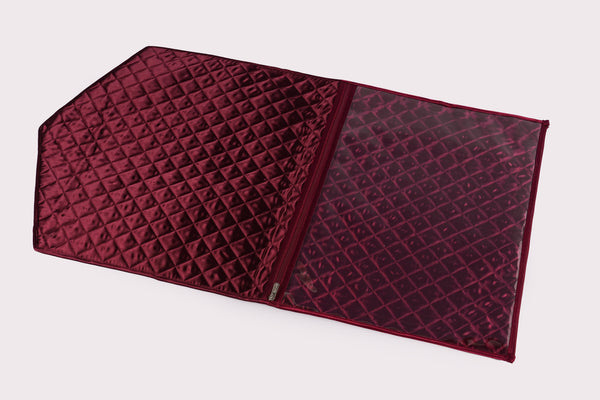 Saree/Dress Organiser (Hanging) - Crimson