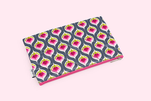 Simple Pouch - Purple bloom