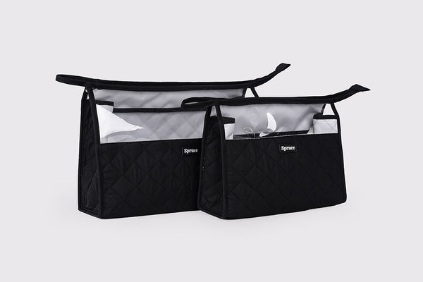 Single Zip (Set of 2) - Charcoal