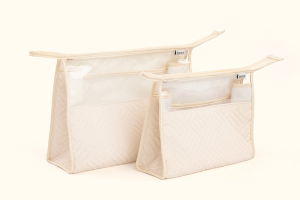 Single Zip (Set of 2) - Cream