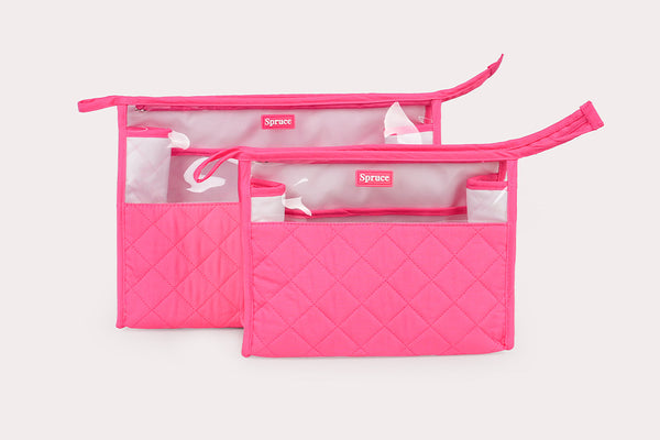 Single Zip (Set of 2) - Rose milk