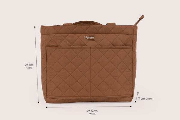 Sling Bag (2 Pocket) - Chocolate