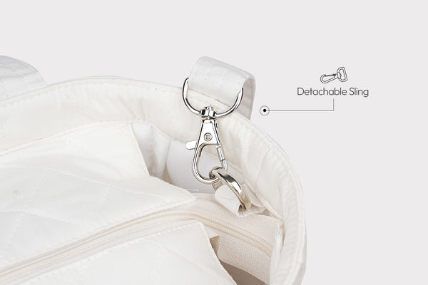 Sling Bag (2 Pocket) - Pearl