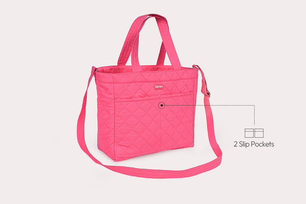 Sling Bag (2 Pocket) - Rose milk
