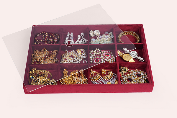 Stackable - 12 Partition (Maroon)