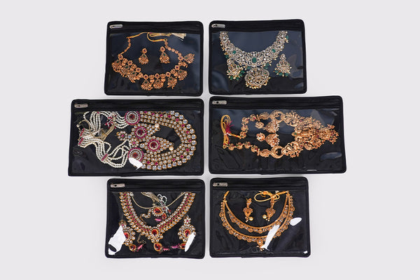 Transparent Jewellery Organiser - Charcoal