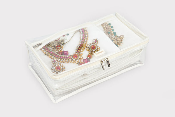 Transparent Jewellery Organiser - Pearl