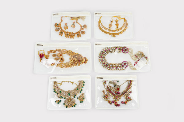Transparent Jewellery Organiser - Pearl