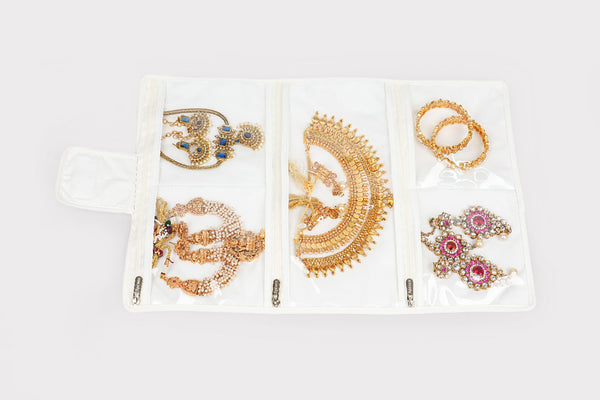 Transparent Jewellery Organiser - Pearl