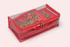 Transparent Jewellery Organiser - Scarlet