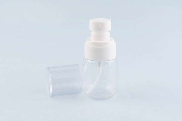 Transparent Spray Bottles - Set of 4