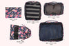Travel Packing Cubes (Set of 5) - Floral Dream