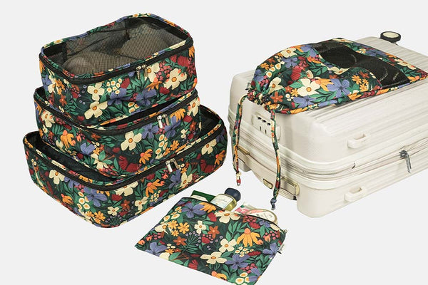 Travel Packing Cubes (Set of 5) - Petal Poetry