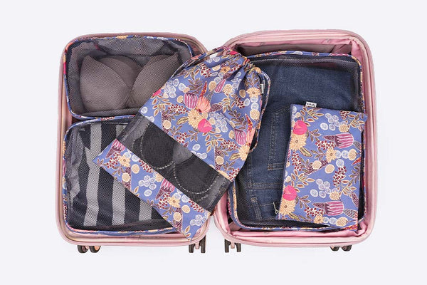 Travel Packing Cubes (Set of 5) - Wildflower