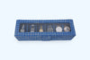 Watch Box – Blue Woven (6 Partition)