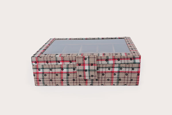 Watch Box – Checks (10 Partition)