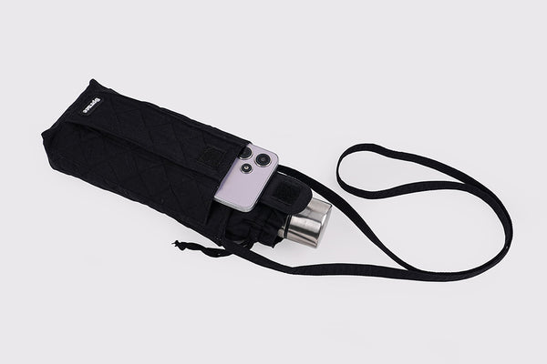 Water Bottle Sling Bag - Charcoal