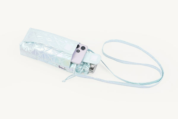 Water Bottle Sling Bag - Crystal cloud