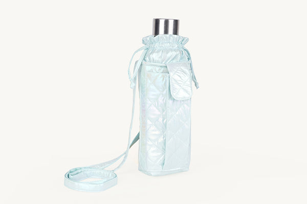 Water Bottle Sling Bag - Crystal cloud
