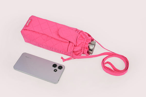 Water Bottle Sling Bag - Rose milk