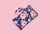 Cell Phone Pouch – Blue Garden
