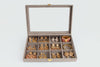 Jewellery Box (12 Partitions) - Grey