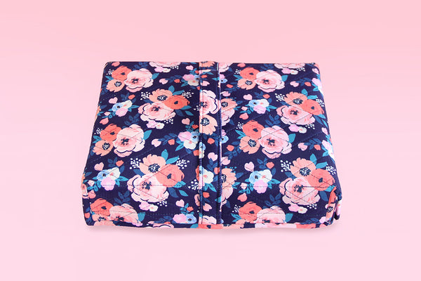 Jewellery Organiser - Big (BJ4) Blue Garden