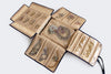 Jewellery Organiser - Big (BJ4) Peach Petals