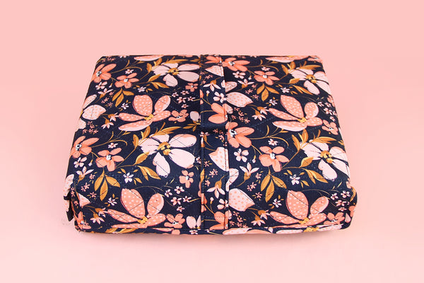 Jewellery Organiser - Big (BJ4) Peach Petals