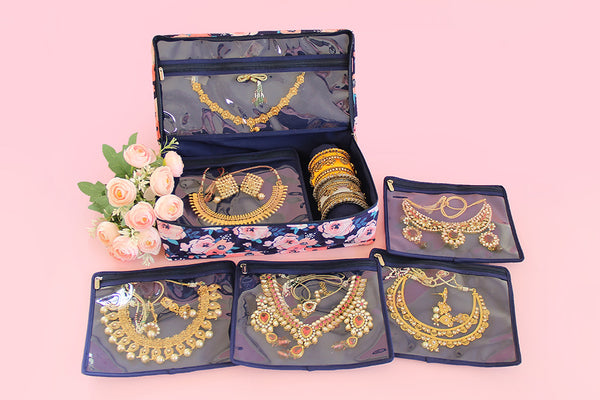 Jewellery Organiser (5P Bangle) – Blue Garden