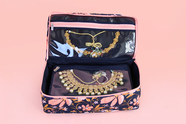 Jewellery Organiser (5P) - Peach Petals