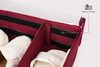 Under Bed Footwear Organiser - Crimson