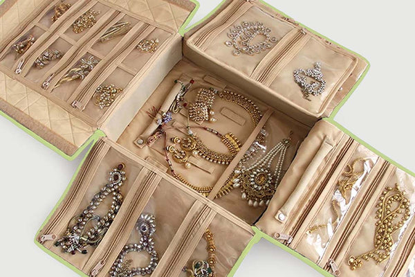 Jewellery Organiser - Big (BJ4) Avocado